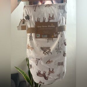 ✨🐴 Tiny Farm Friends Reversible Baby Blanket 🐥✨